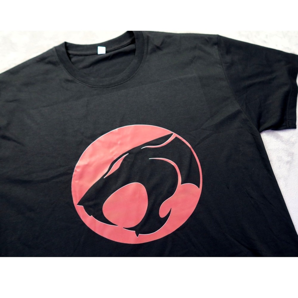Thunder Cats Logo T-Shirt Men's Size 3XL Black New w/o Tags 80's Retro‎